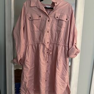 Time and Tru Pink Blouse XXL